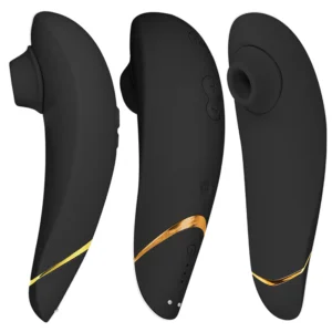 WOMANIZER – PREMIUM 2 CLITORAL STIMULATOR BLACK Air Pulse Stimulators | SEXstore.ie 3