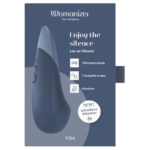 WOMANIZER – VIBE LAY-ON SILENT VIBRATOR DARK BLUE Air Pulse Stimulators | SEXstore.ie 31