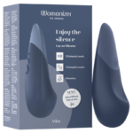 WOMANIZER – VIBE LAY-ON SILENT VIBRATOR DARK BLUE Air Pulse Stimulators | SEXstore.ie 20