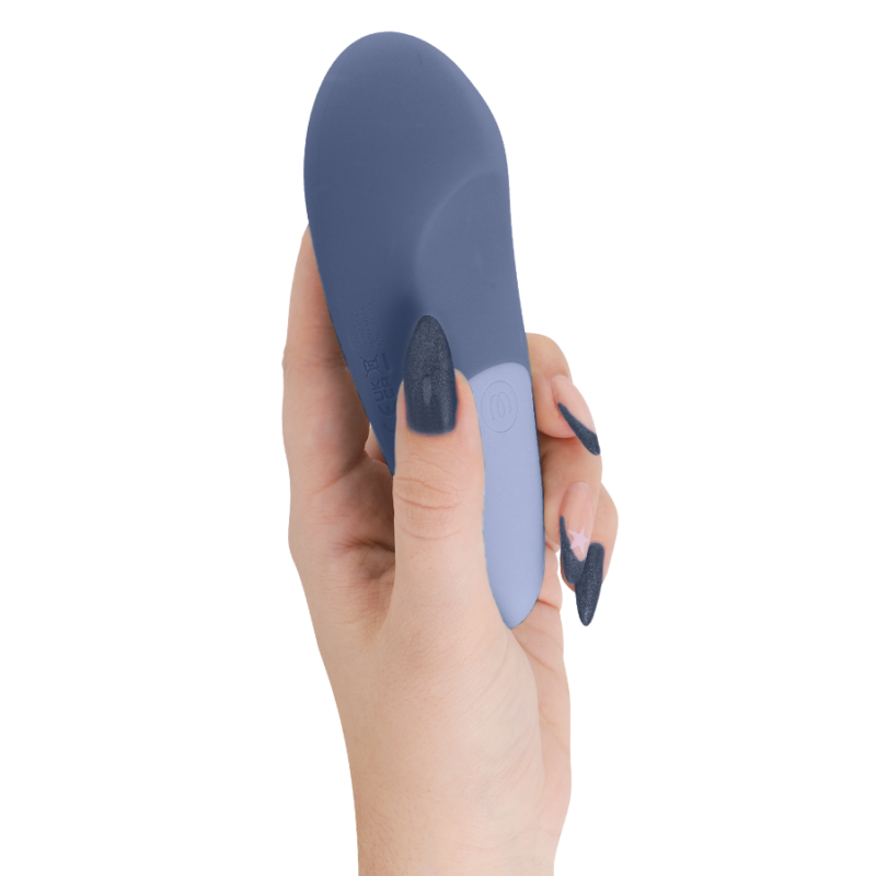 WOMANIZER – VIBE LAY-ON SILENT VIBRATOR DARK BLUE Air Pulse Stimulators | SEXstore.ie 6