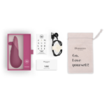 WOMANIZER – VIBE LAY-ON SILENT VIBRATOR DUSKY PINK Air Pulse Stimulators | SEXstore.ie 24