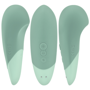 WOMANIZER – VIBE LAY-ON SILENT VIBRATOR SAGE Air Pulse Stimulators | SEXstore.ie 3