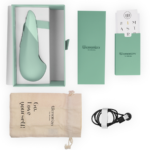 WOMANIZER – VIBE LAY-ON SILENT VIBRATOR SAGE Air Pulse Stimulators | SEXstore.ie 20