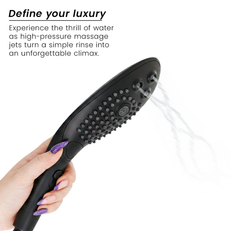 WOMANIZER – WAVE CLITORAL STIMULATING SHOWER HEAD BLACK Clitoral Stimulators | SEXstore.ie 11
