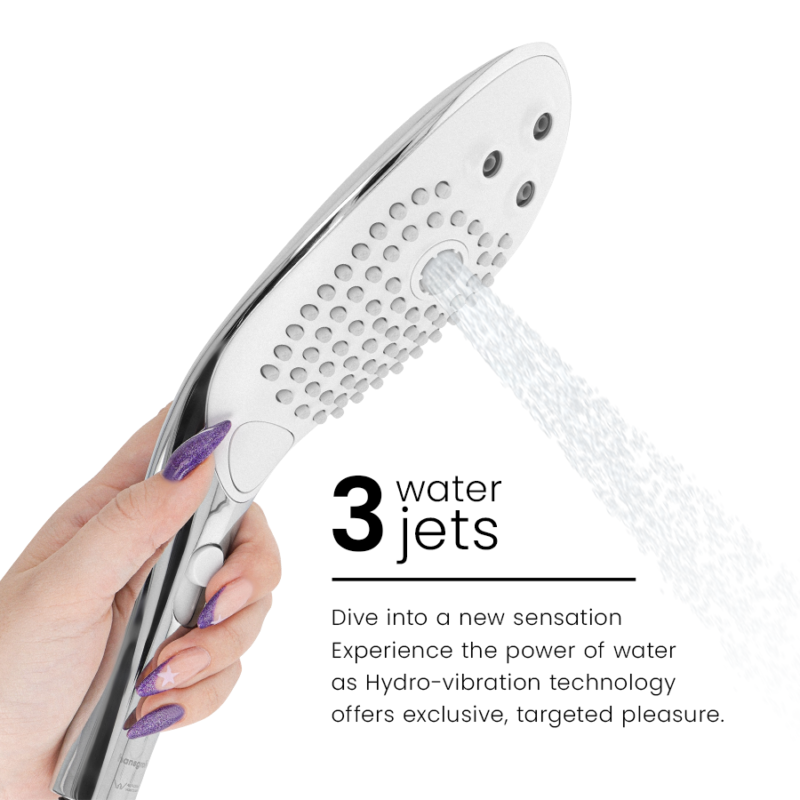 WOMANIZER – WAVE CLITORAL STIMULATING SHOWER HEAD CHROME Clitoral Stimulators | SEXstore.ie 13